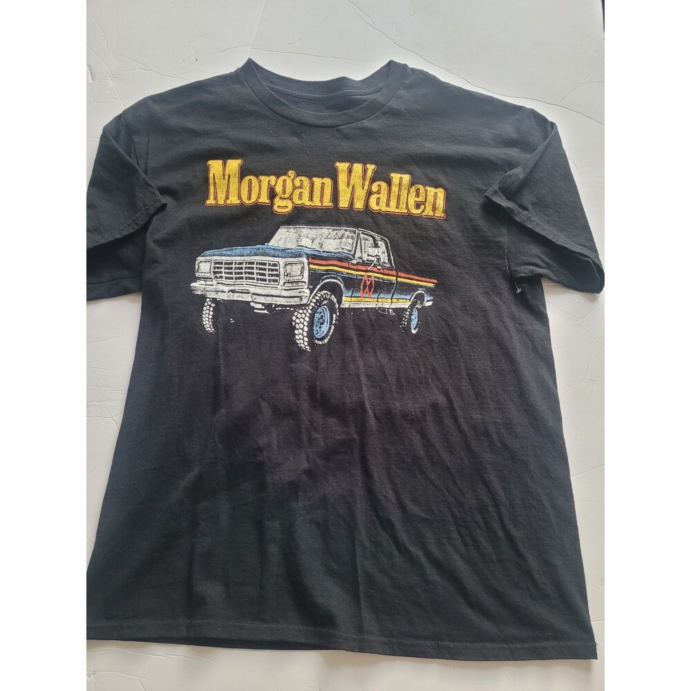 Morgan Wallen Graphic Tee – Black – Size L...#invR